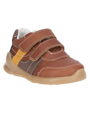 Bota de piel Pull Up para niño Bota de piel Pull Up para niño