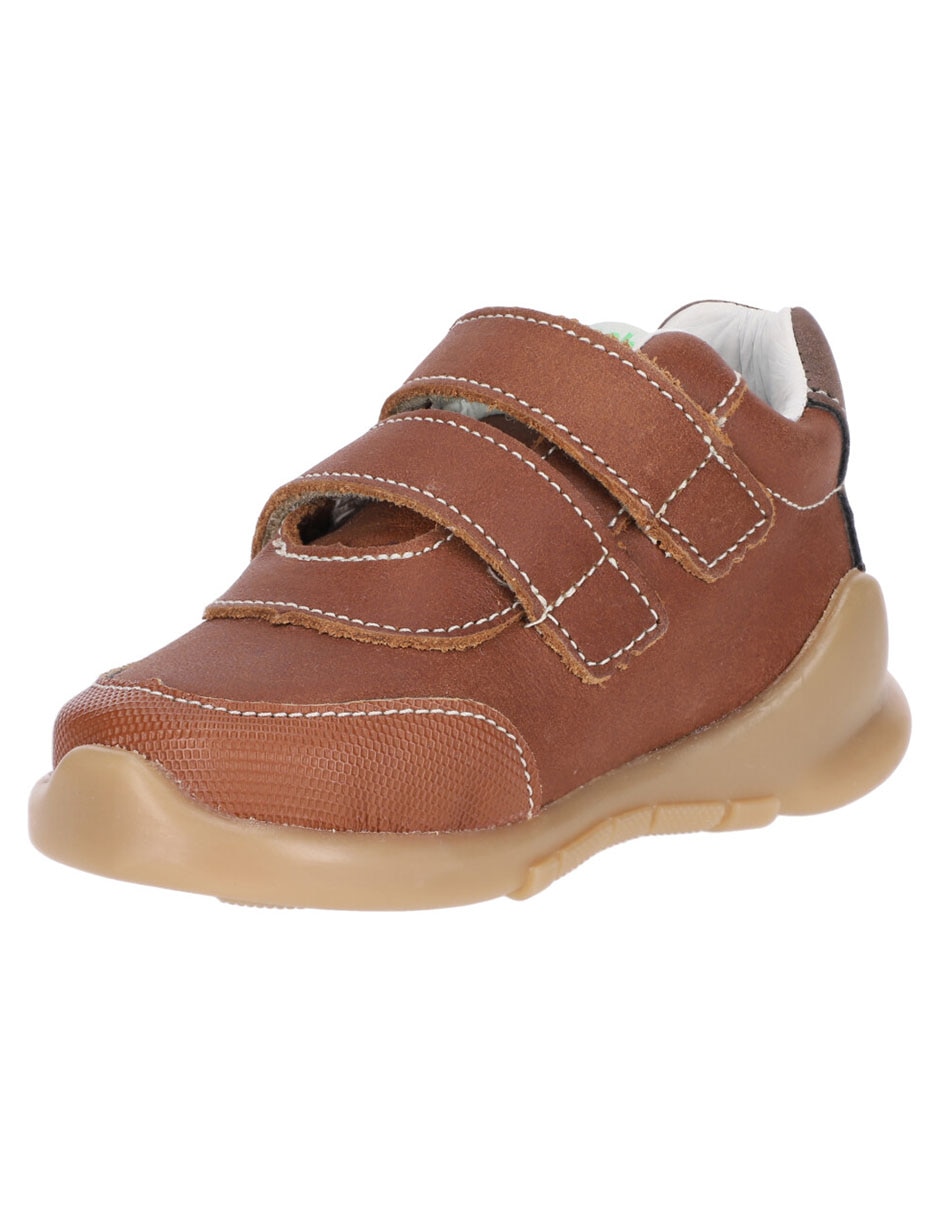 Bota de piel Pull Up para niño
