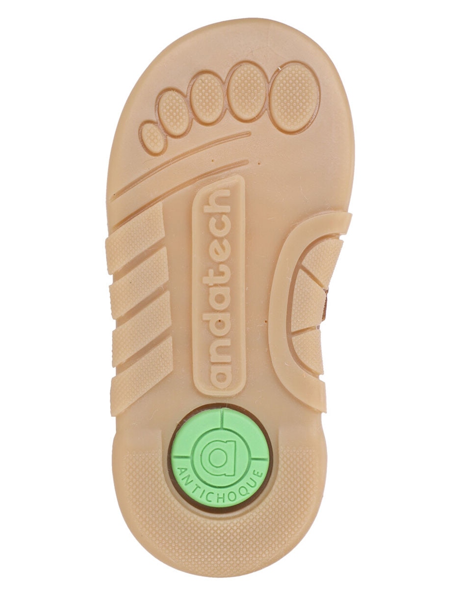 Bota de piel Pull Up para niño