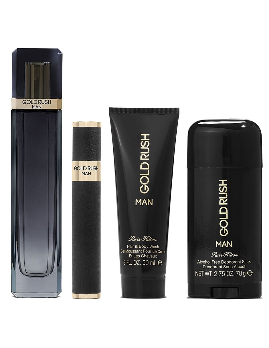 Set Eau de parfum Paris Hilton Gold Rush para hombre