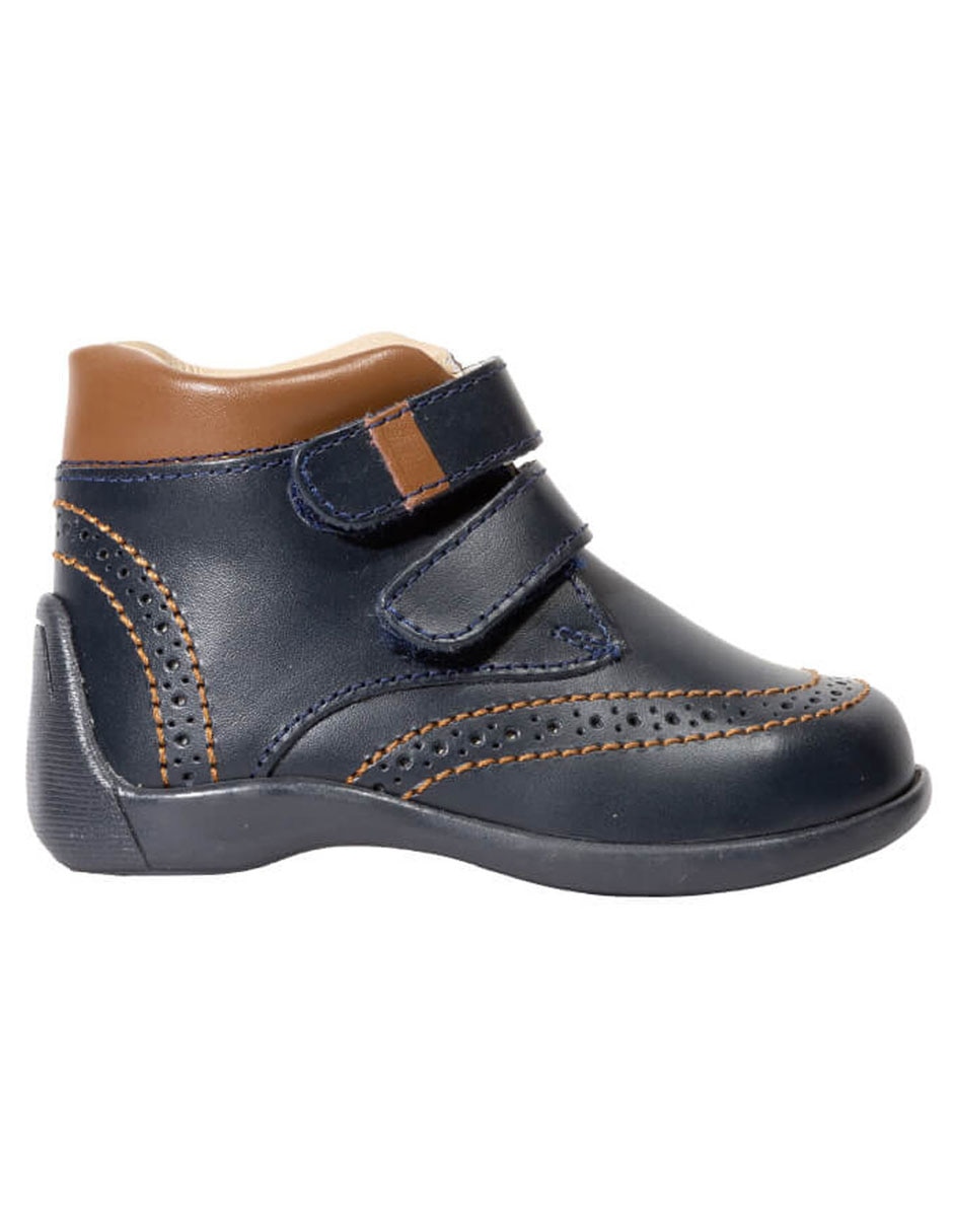 Bota de piel para niño