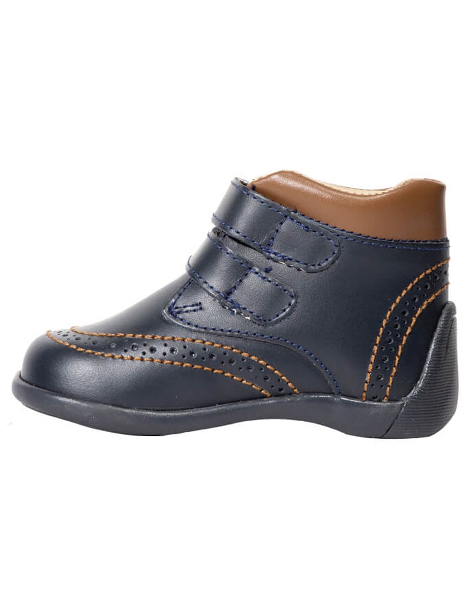 Bota de piel para niño