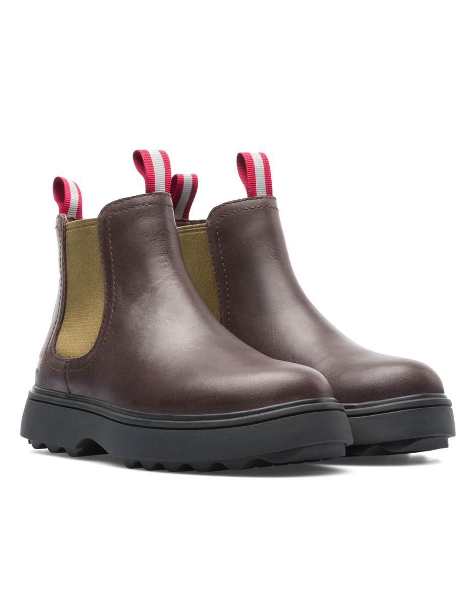 Bota de piel para niño