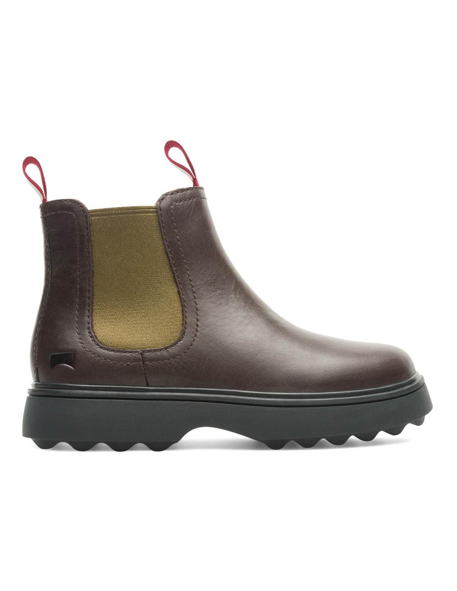 Bota de piel para niño