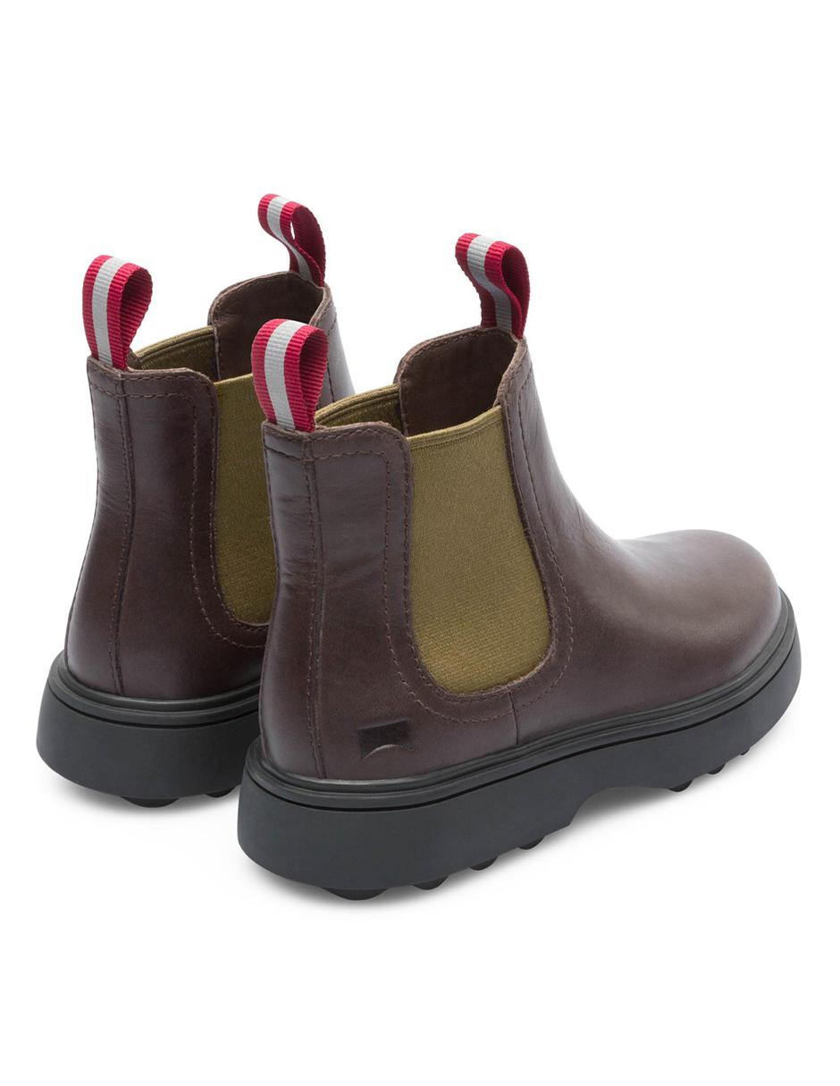 Bota de piel para niño