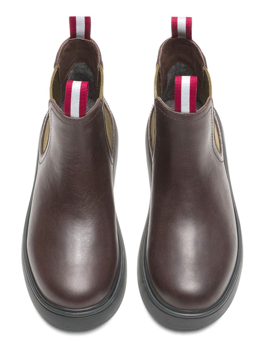 Bota de piel para niño