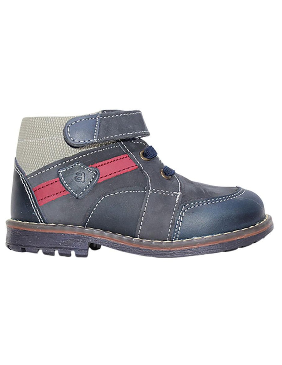 Bota de piel para niño