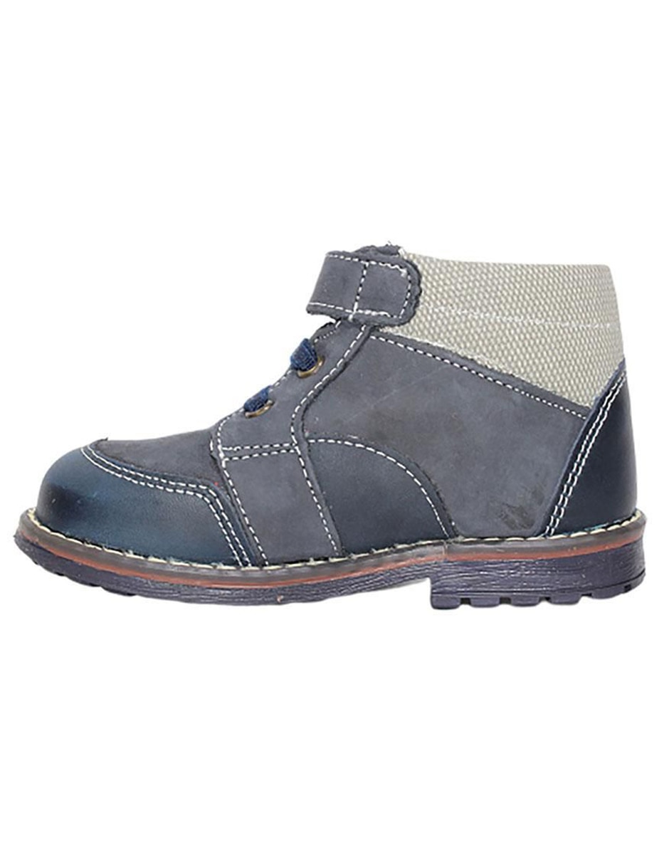 Bota de piel para niño