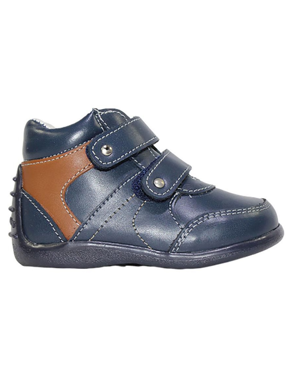 Bota de piel para niño