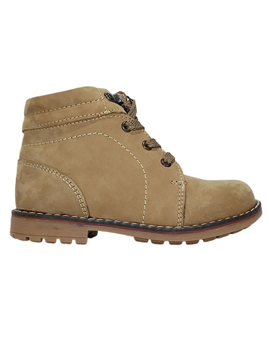 Bota de piel para niño
