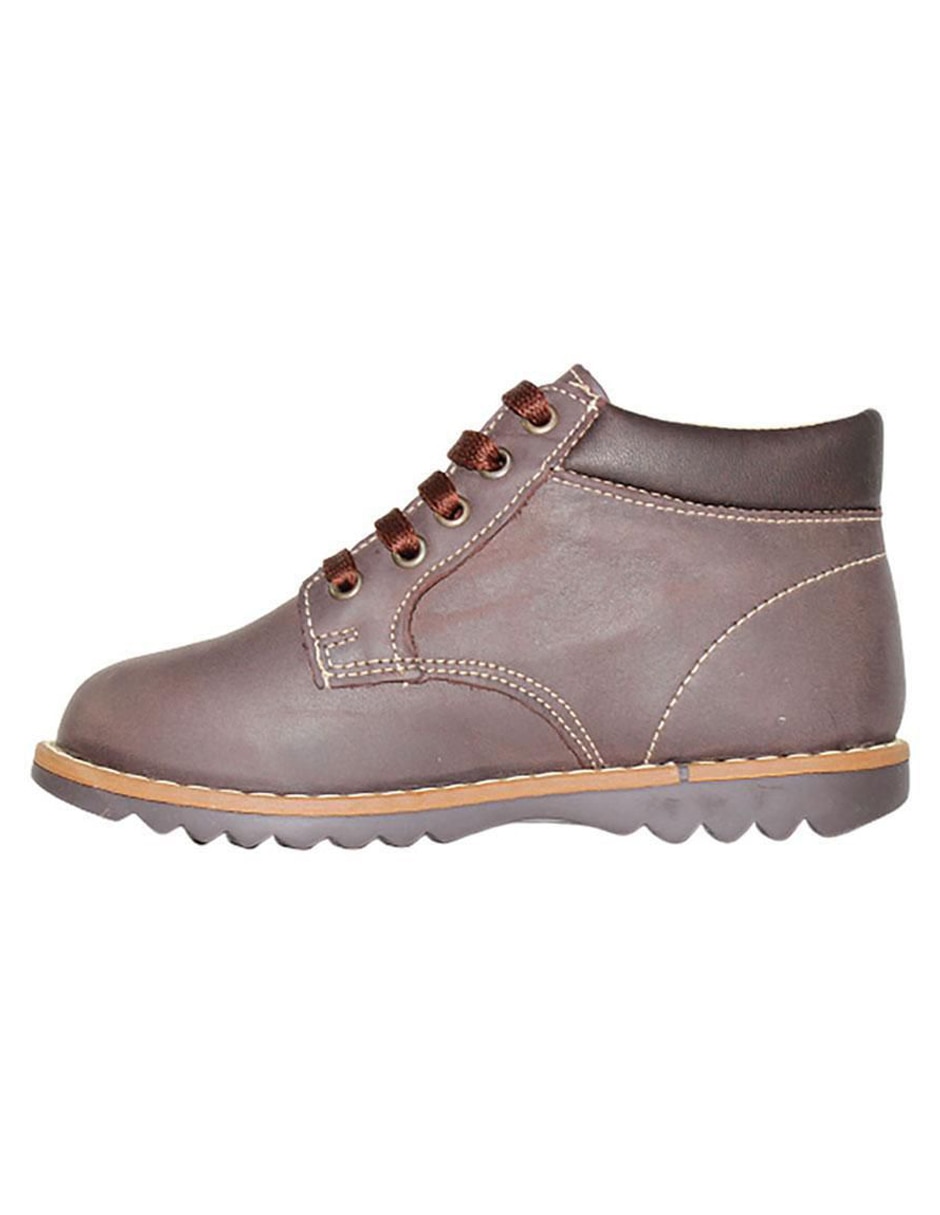 Bota de piel para niño