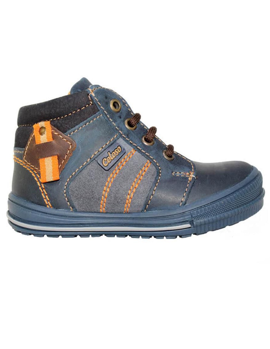 Bota de piel para niño