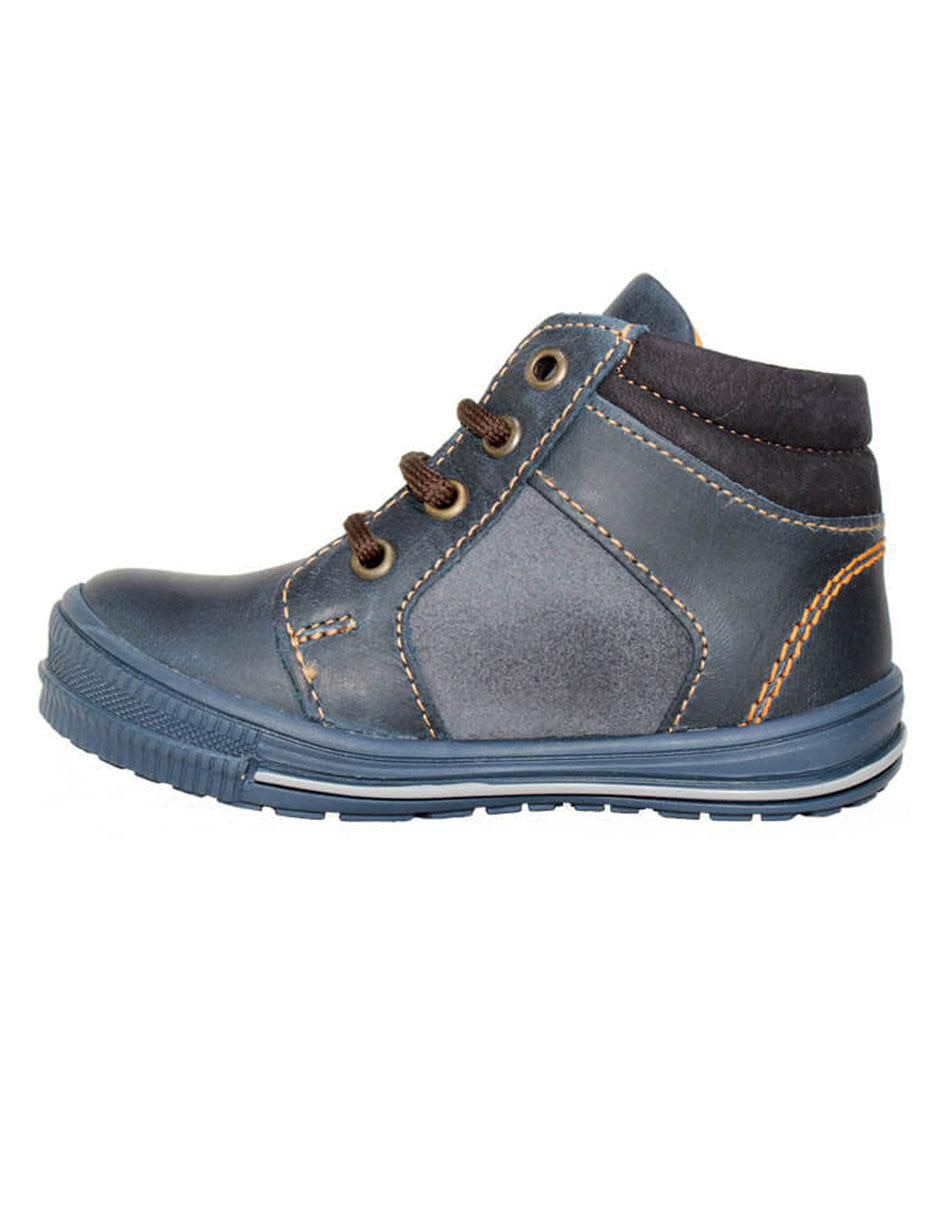 Bota de piel para niño