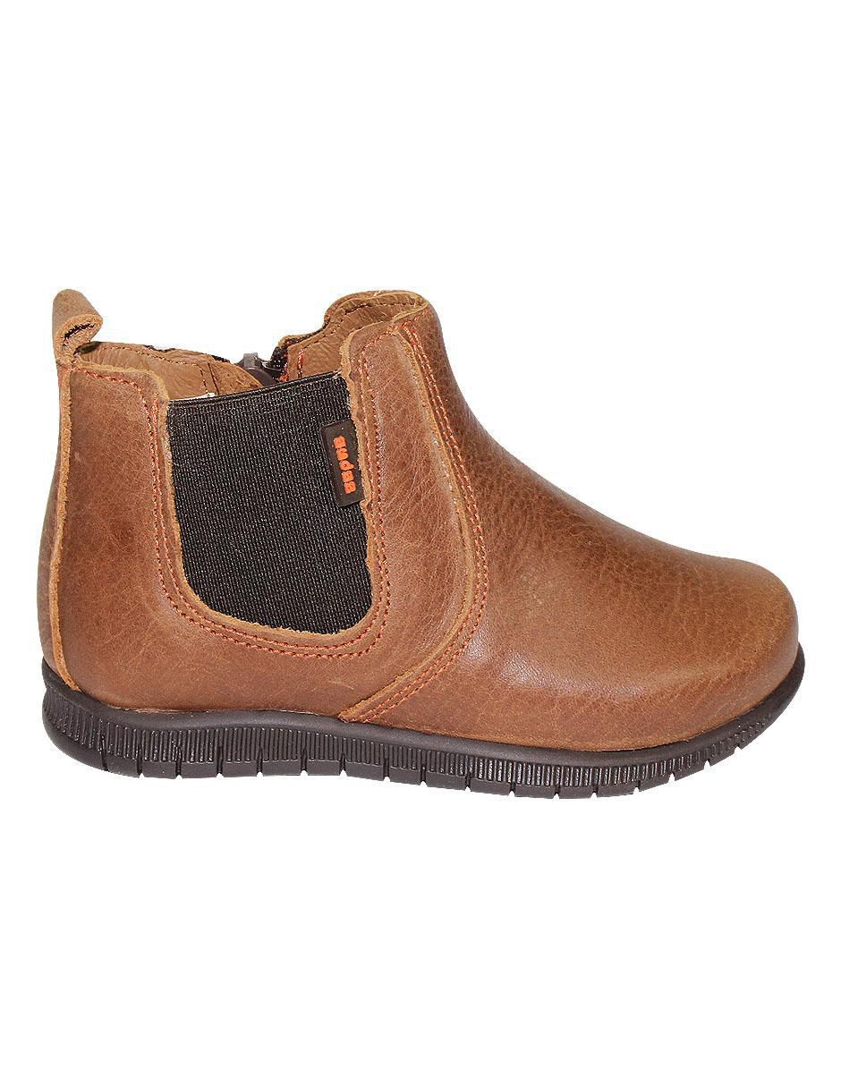 Bota de piel para niño