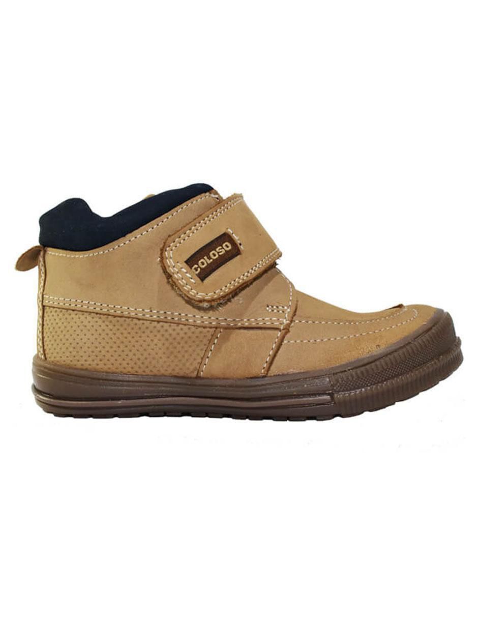Bota de piel para niño
