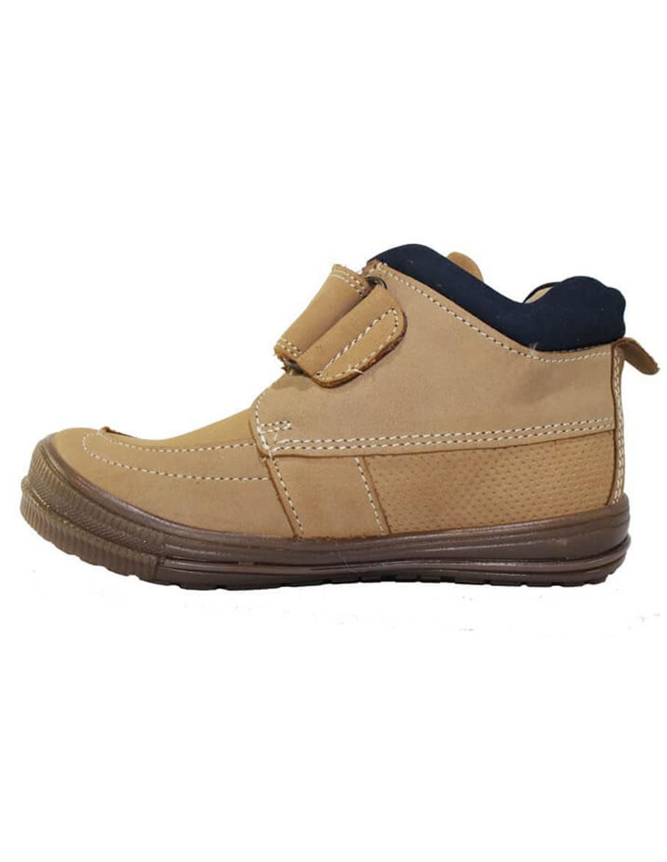 Bota de piel para niño