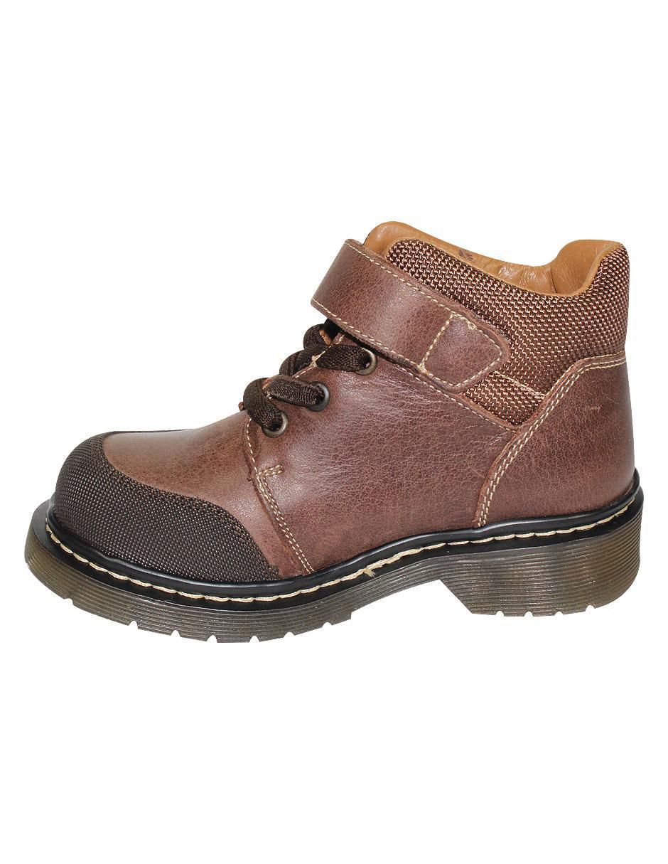 Bota de piel para niño