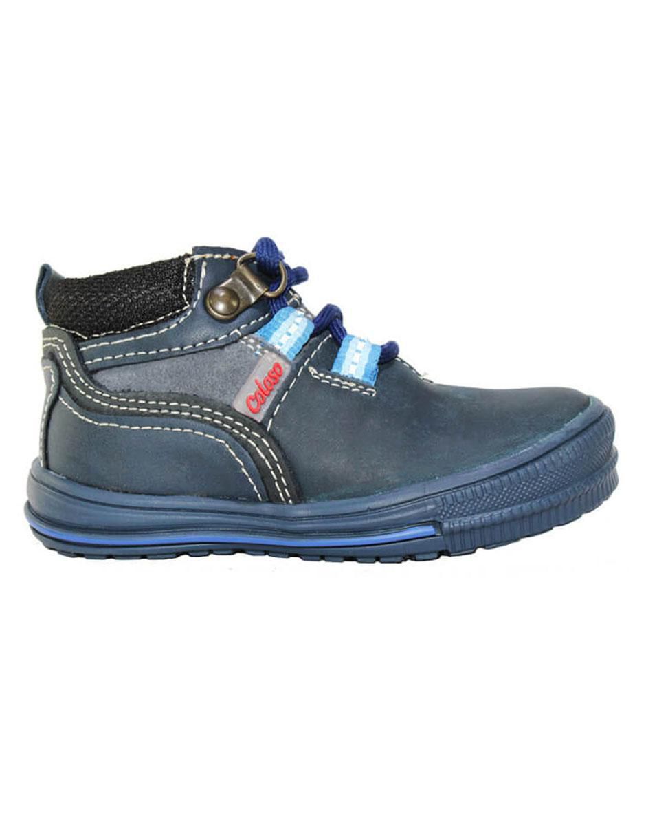 Bota de piel para niño
