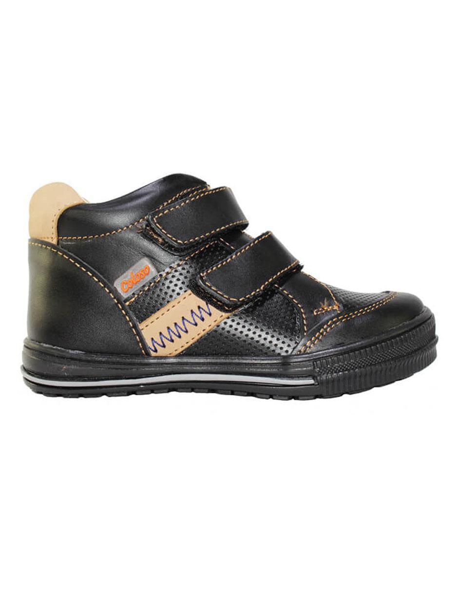 Bota de piel para niño