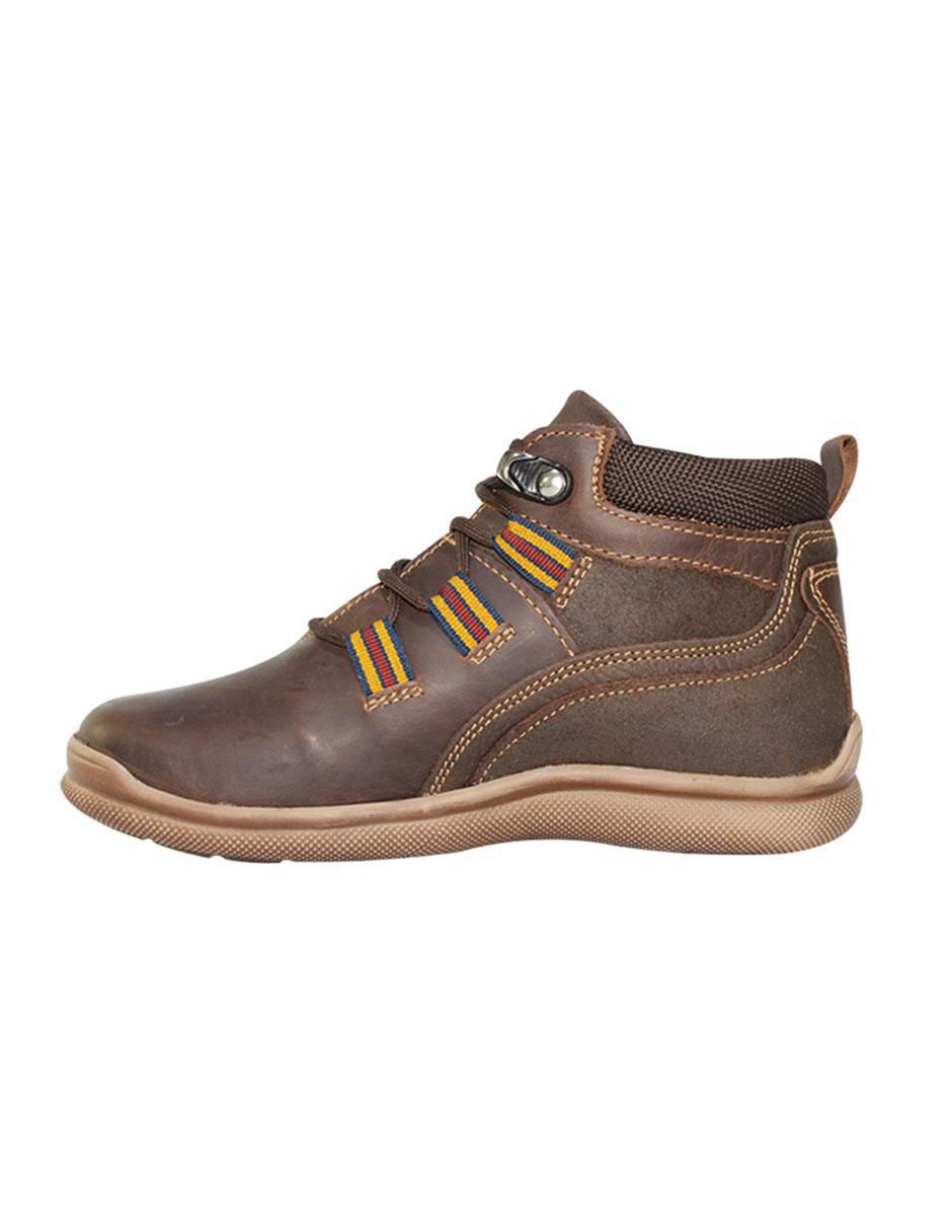 Bota de piel para niño