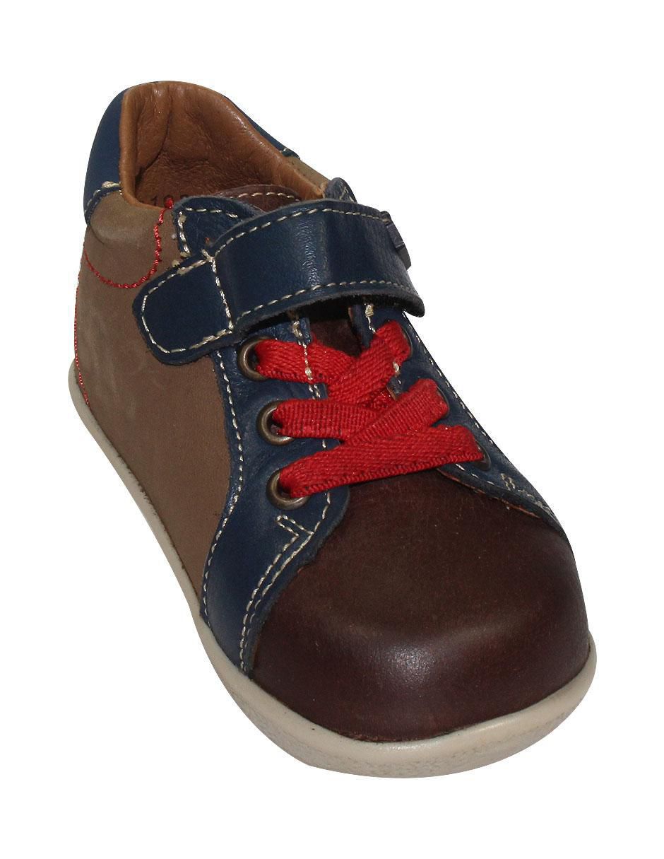 Bota de piel para niño