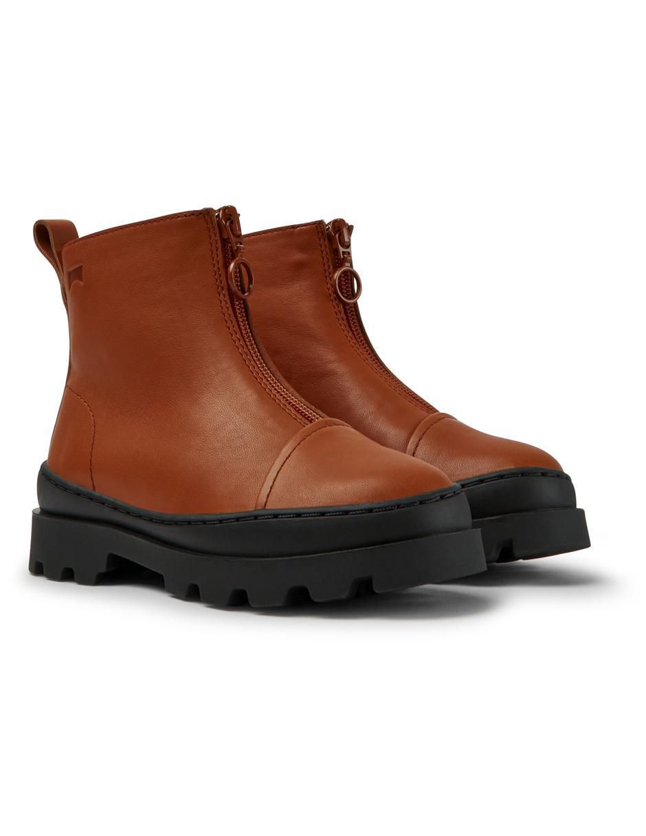 Bota de piel para niño
