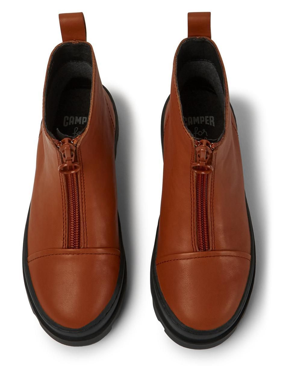 Bota de piel para niño