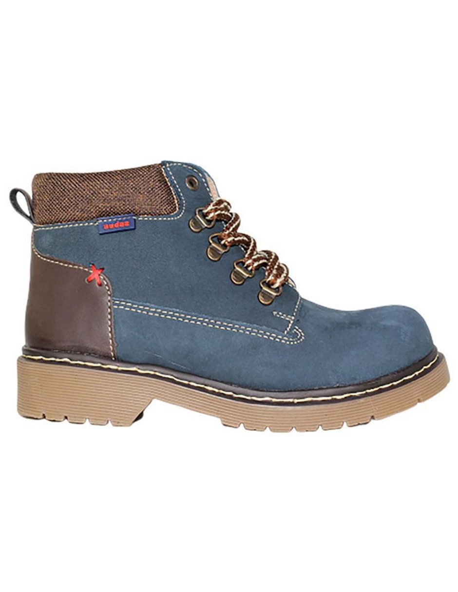 Bota de piel para niño