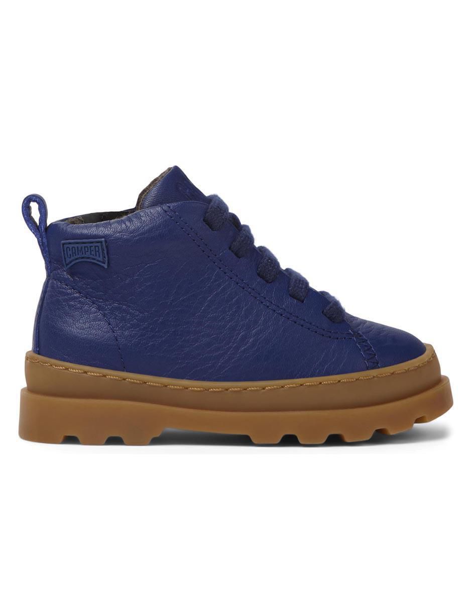 Bota de piel para niño