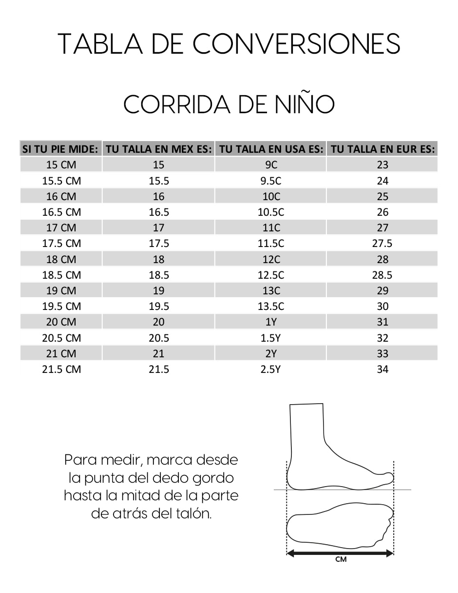 Sandalia para niño