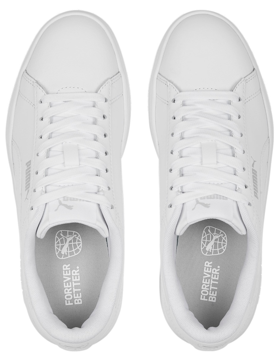 Tenis Puma de piel Smash 30 l Jr unisex para entrenamiento