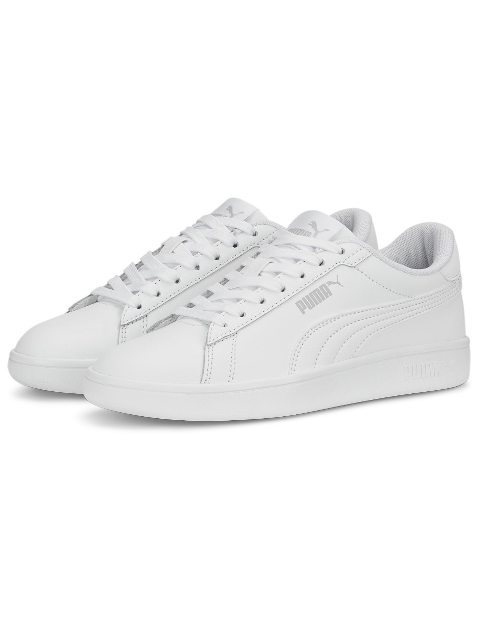 Tenis Puma de piel Smash 30 l Jr unisex para entrenamiento