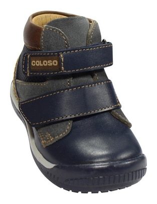 Bota de piel para niño