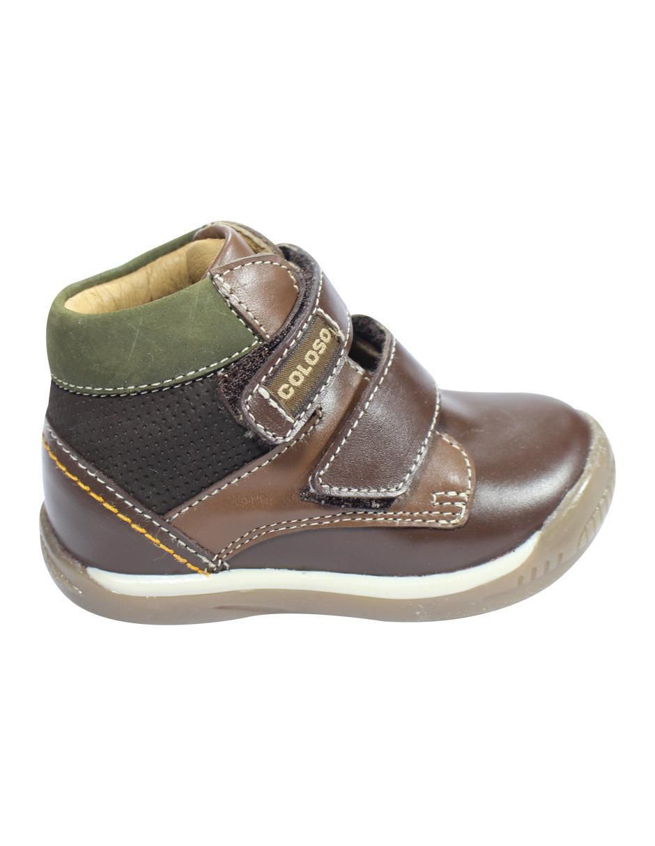Bota de piel para niño