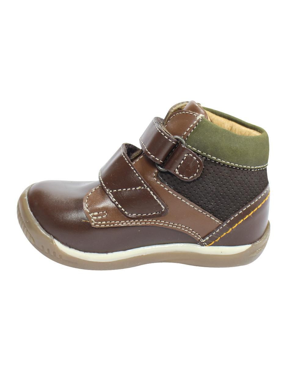 Bota de piel para niño