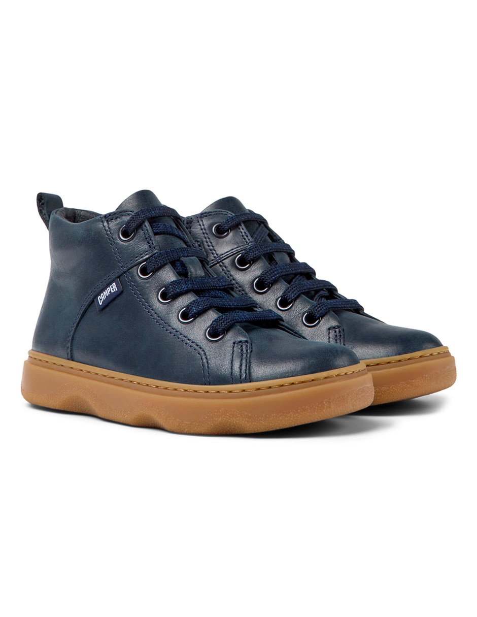Bota de piel para niño