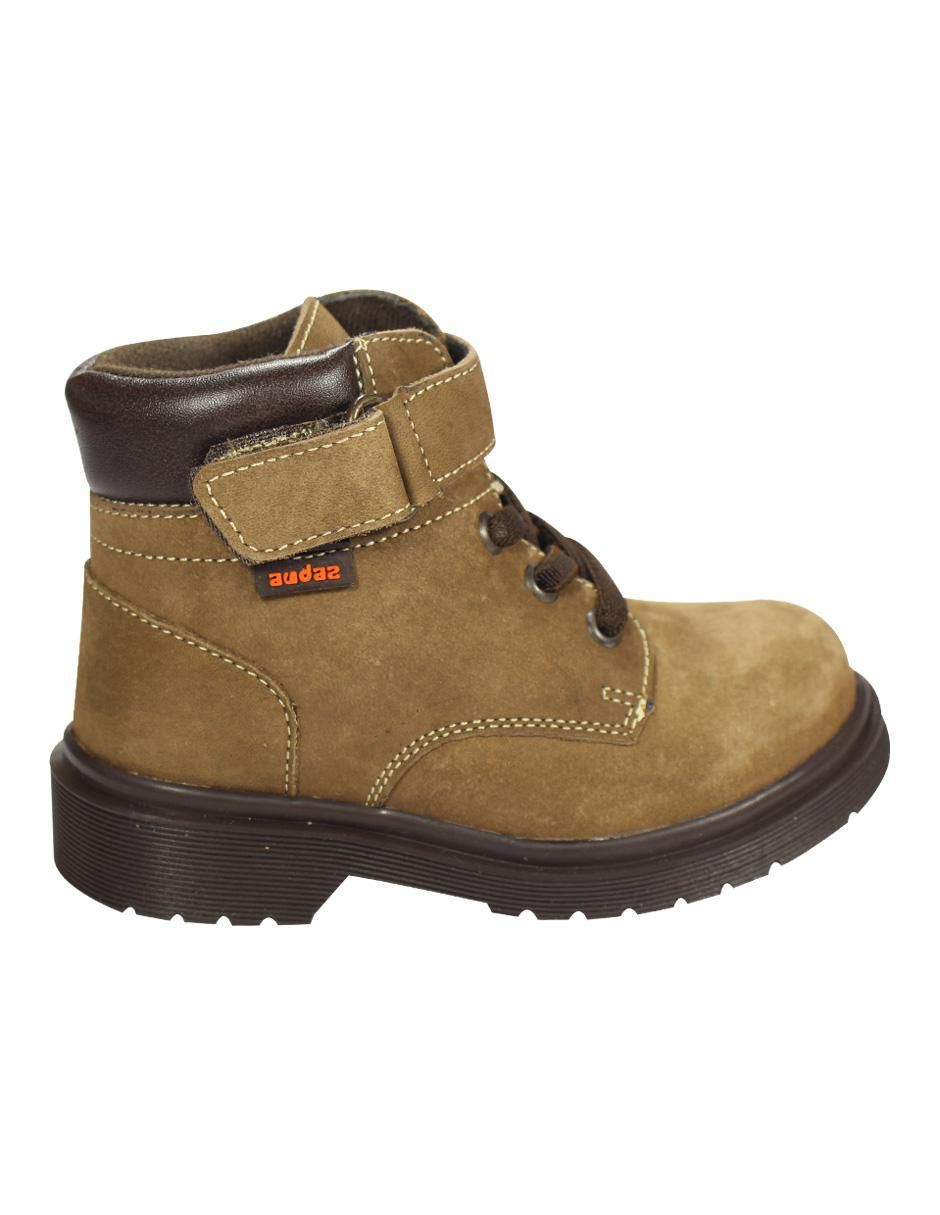Bota de piel para niño