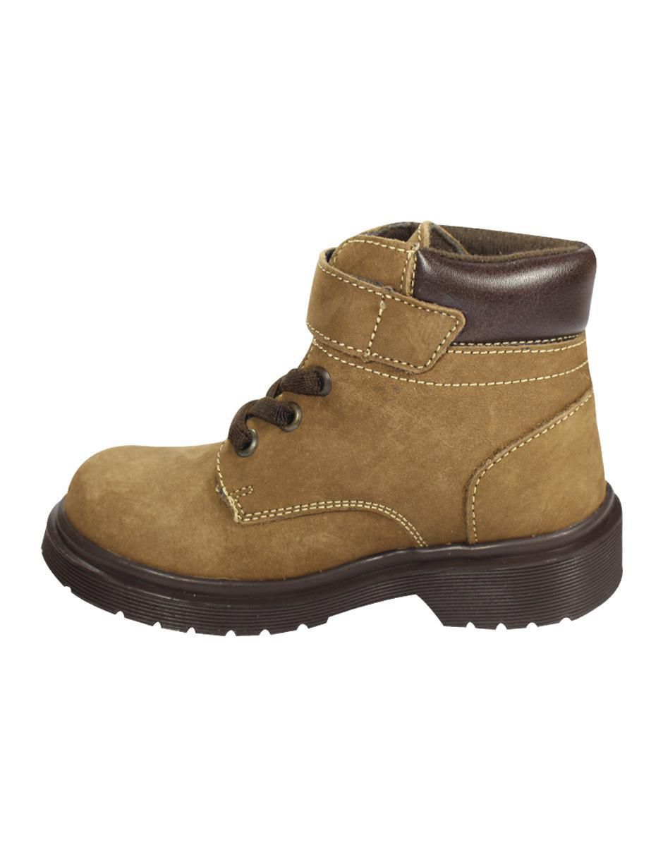 Bota de piel para niño