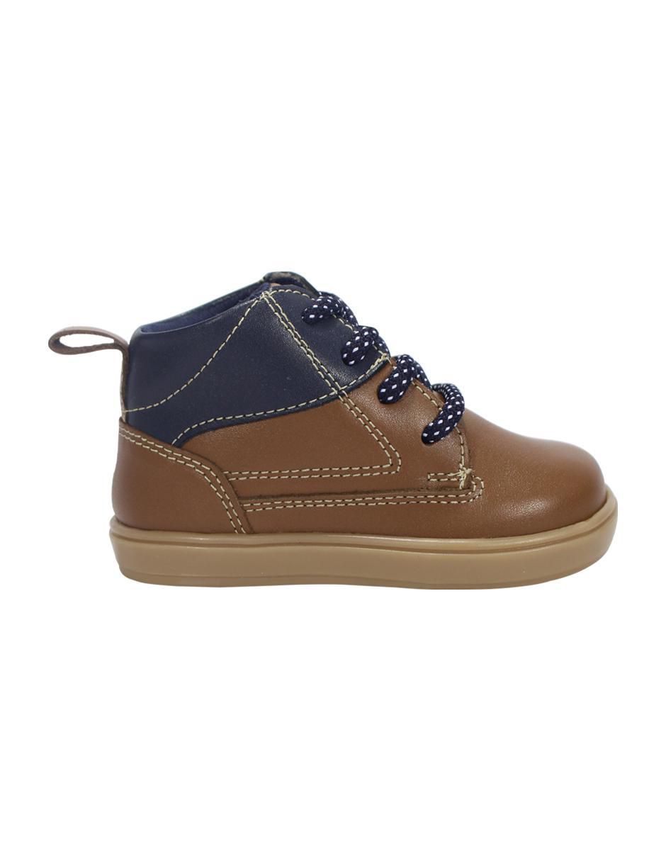 Bota de piel para niño