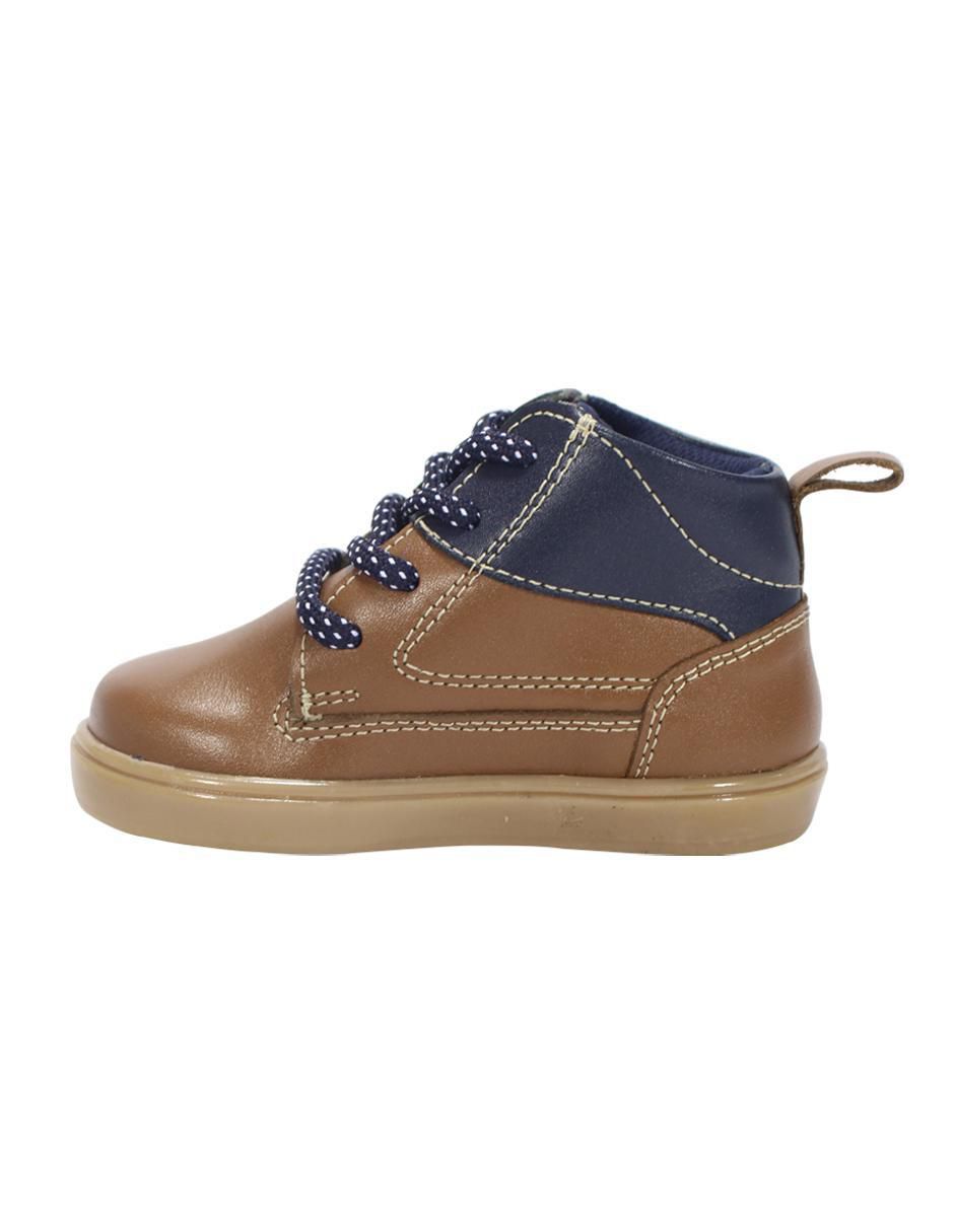 Bota de piel para niño