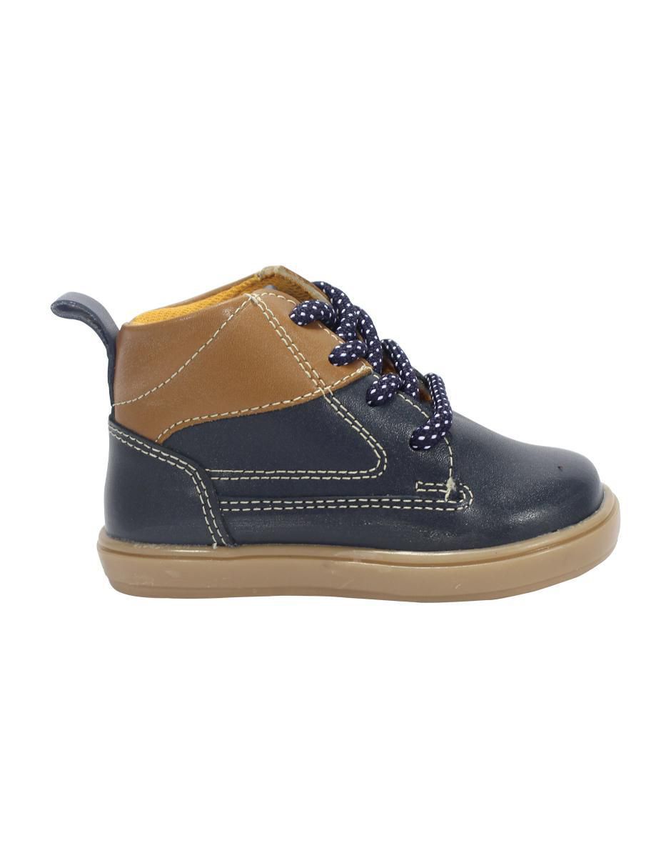 Bota de piel para niño