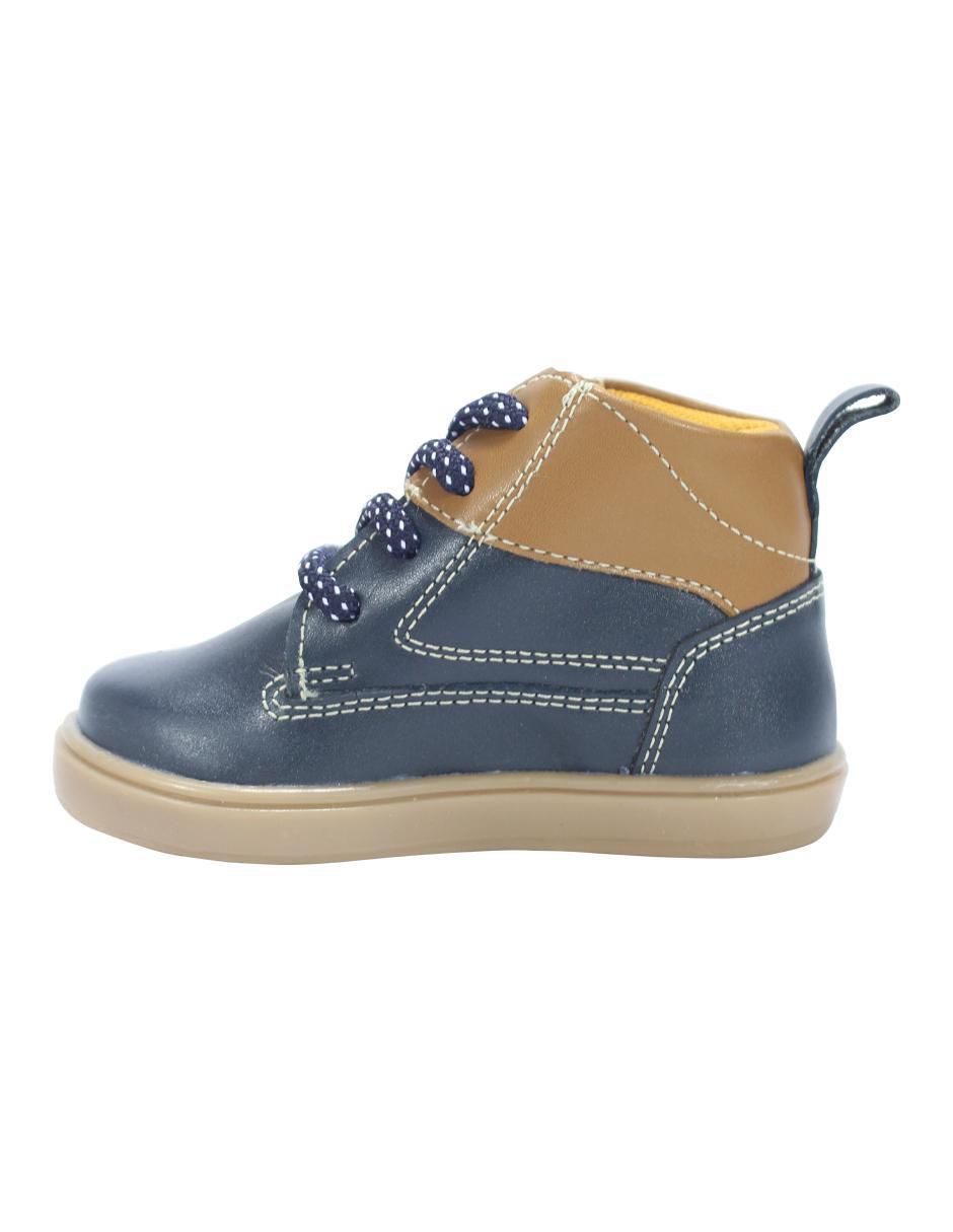 Bota de piel para niño