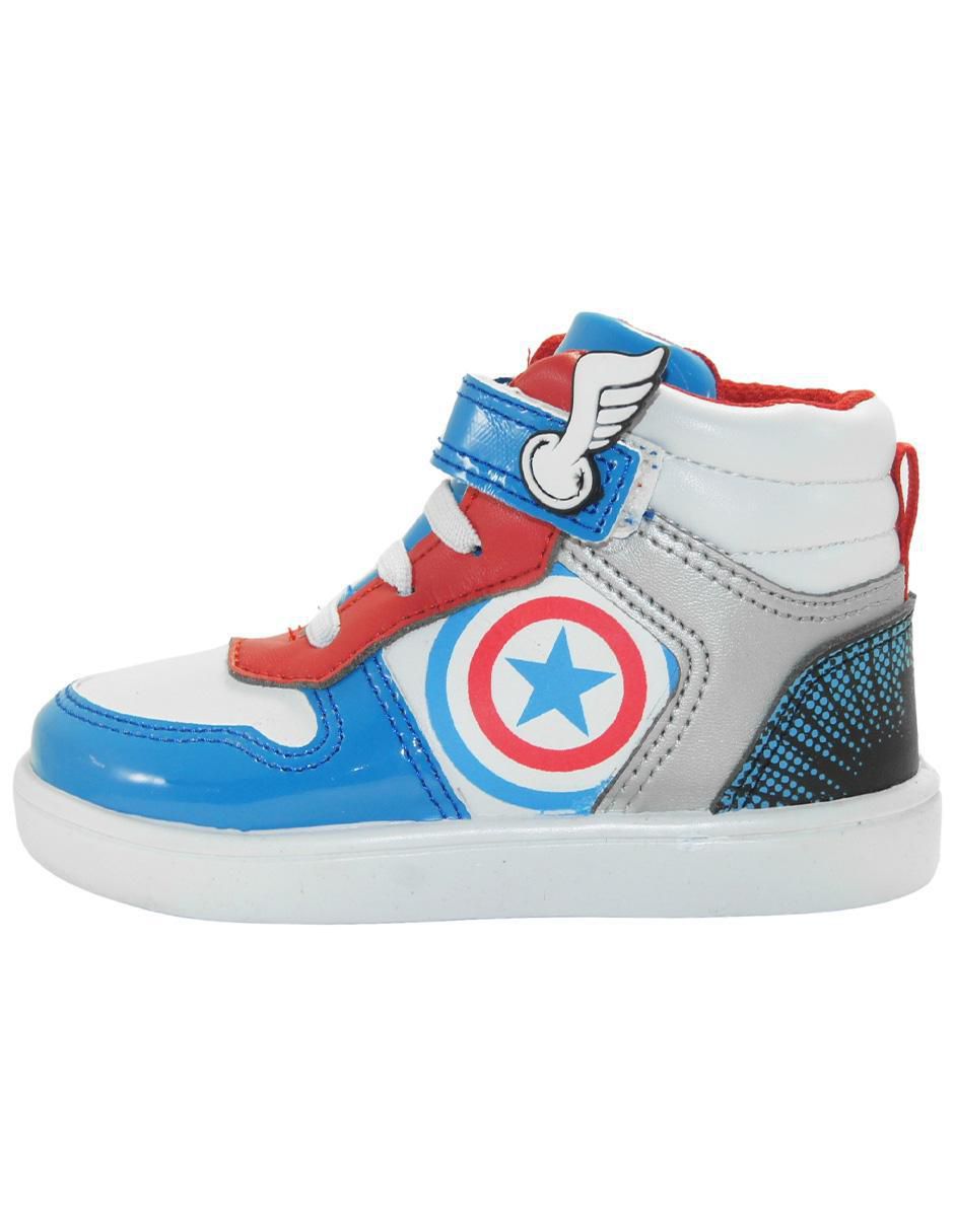 Tenis para niño Marvel Capitán América