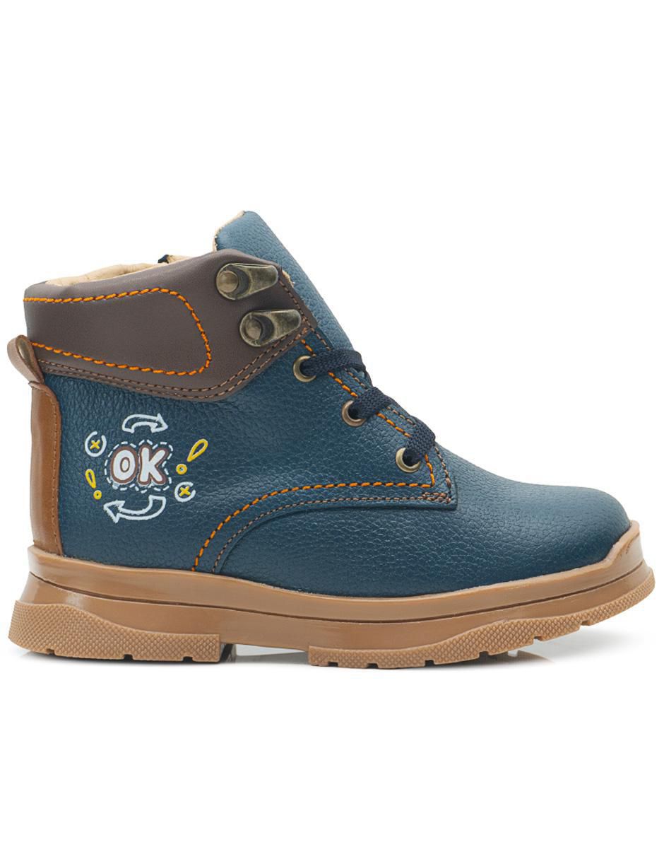 Bota de piel Karsten para niño 4
