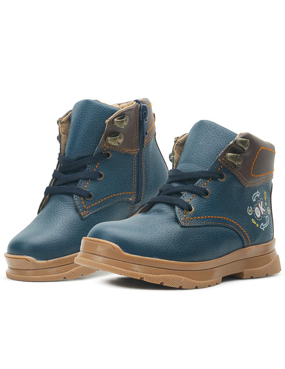 Bota de piel Karsten para niño 2