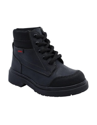 Bota de piel para niño
