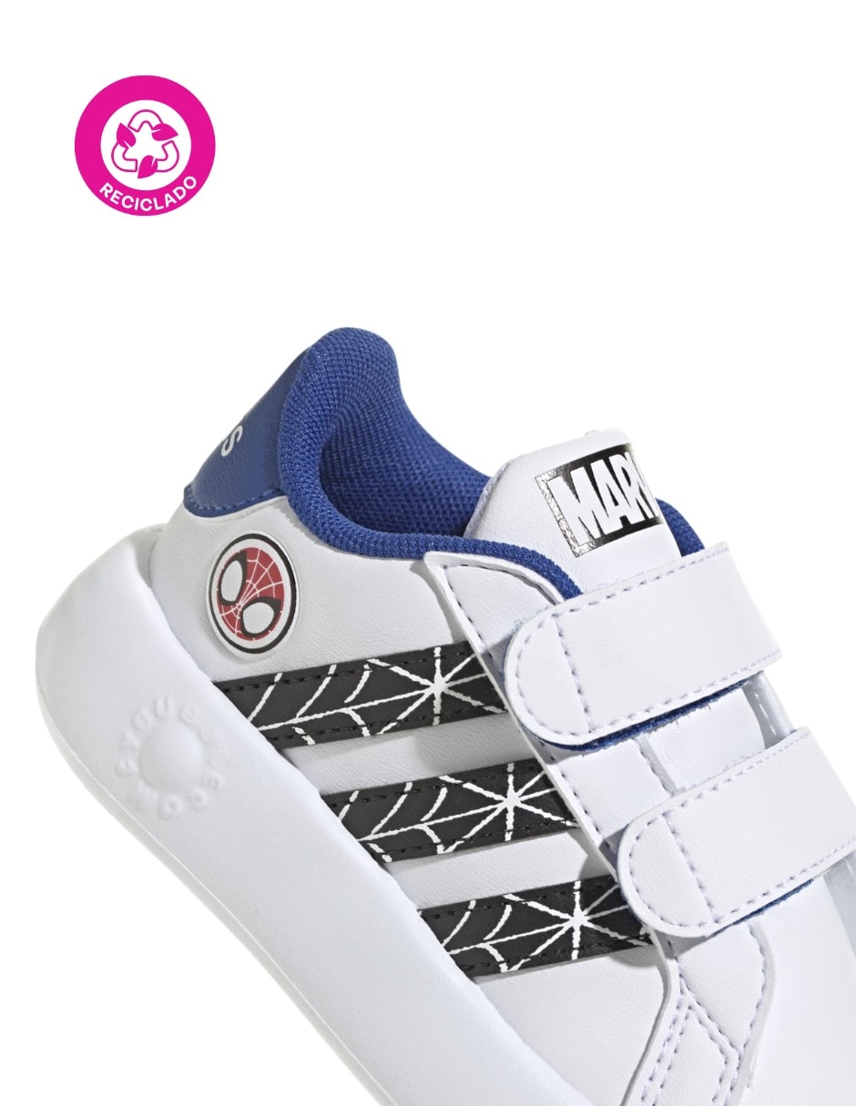 Tenis Adidas para niño Grand Court Spider-Man Cf I