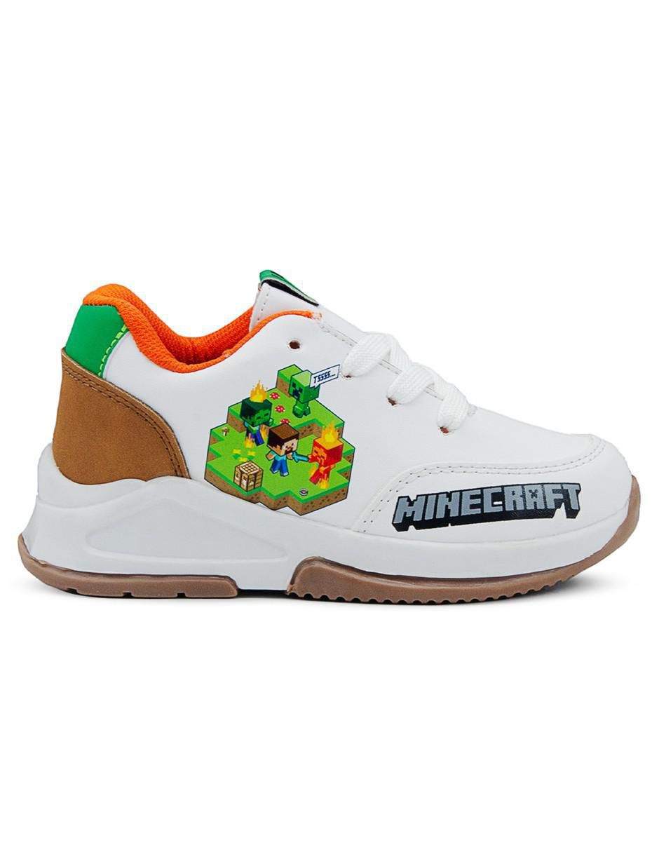 Tenis para niño Minecraft