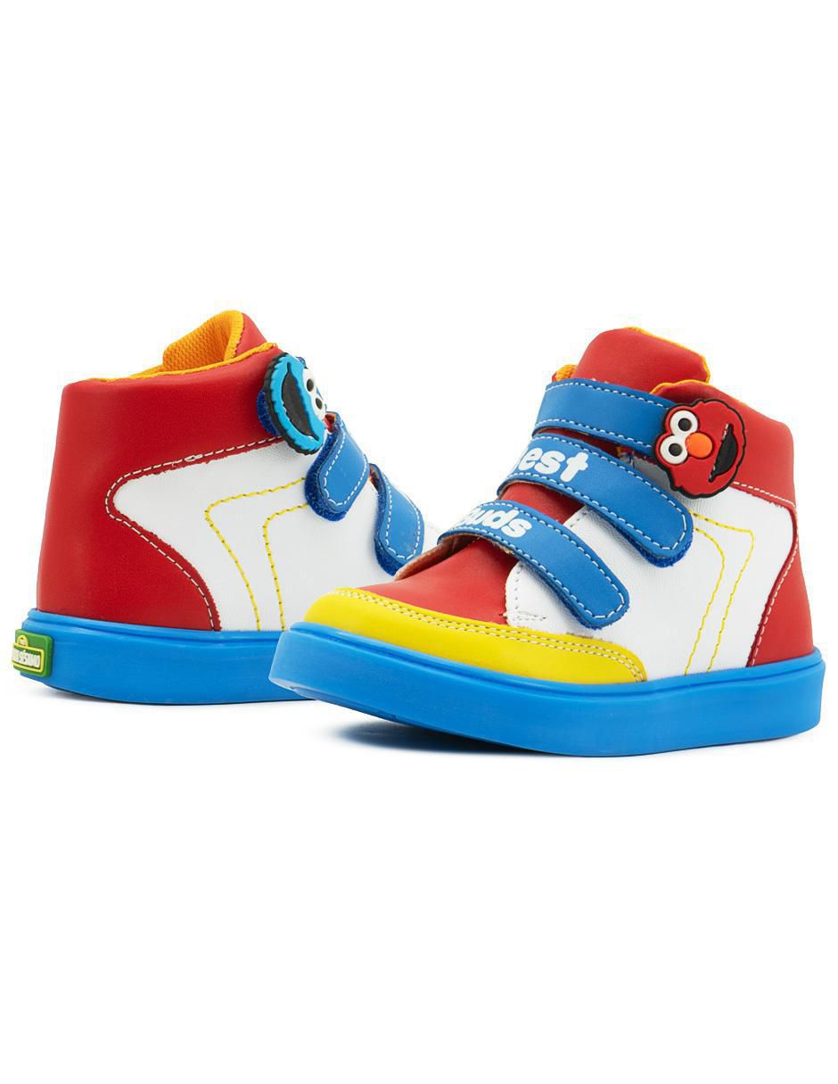 Tenis para niño Plaza Sésamo Come galletas 5