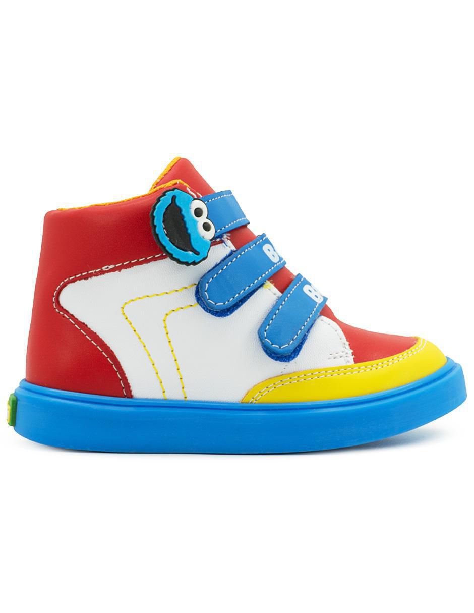 Tenis para niño Plaza Sésamo Come galletas 2
